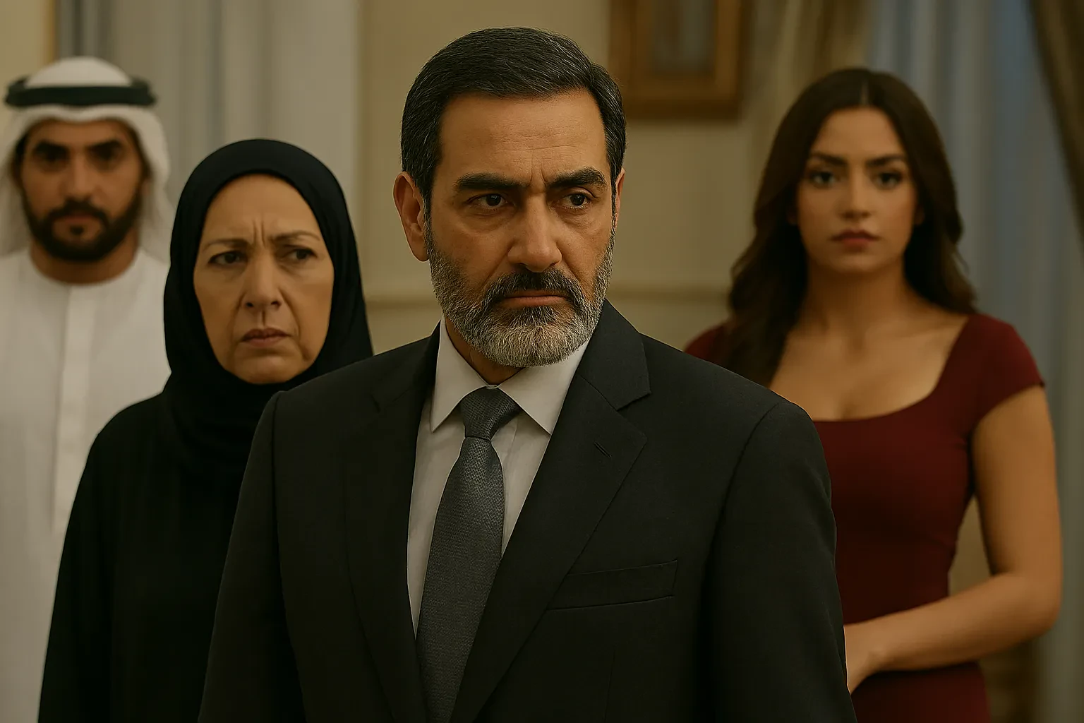 A selection of popular Arabic TV series