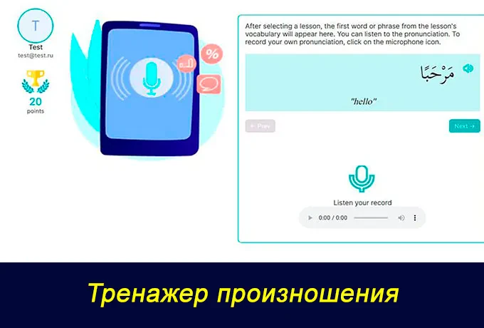 Начальный курс арабского языка — Курс изнутри: наглядные материалы, упражнения, тренажёры 1